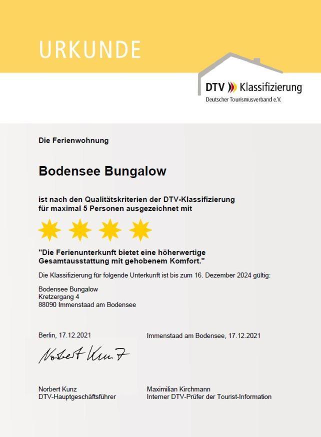 Bodensee Bungalow Immenstaad am Bodensee Luaran gambar